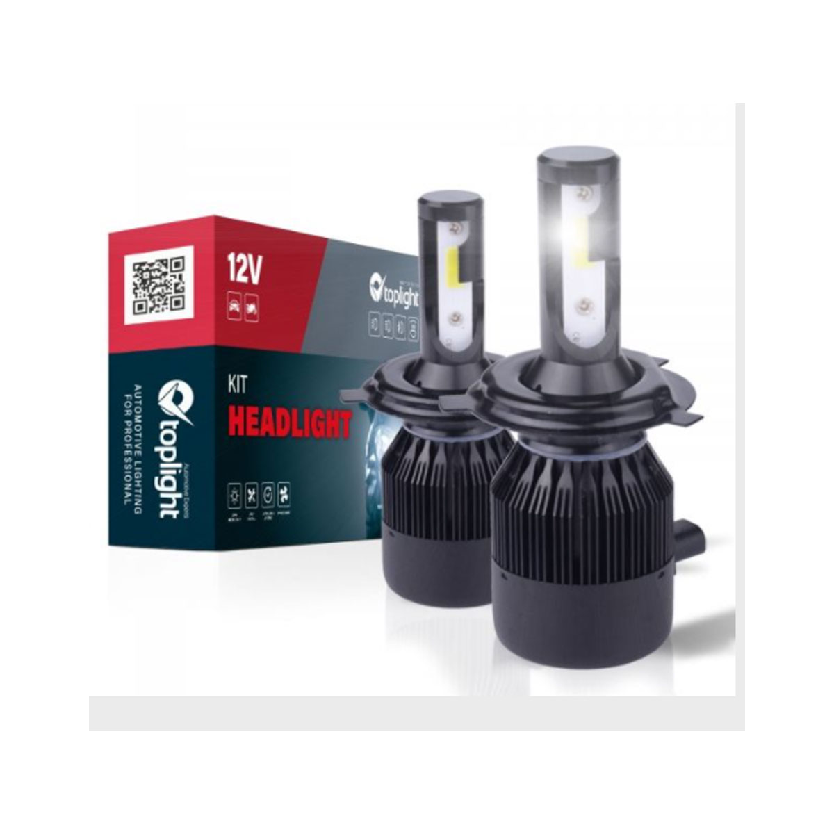 Kit lampade di conversione a LED H4 - Ferauto