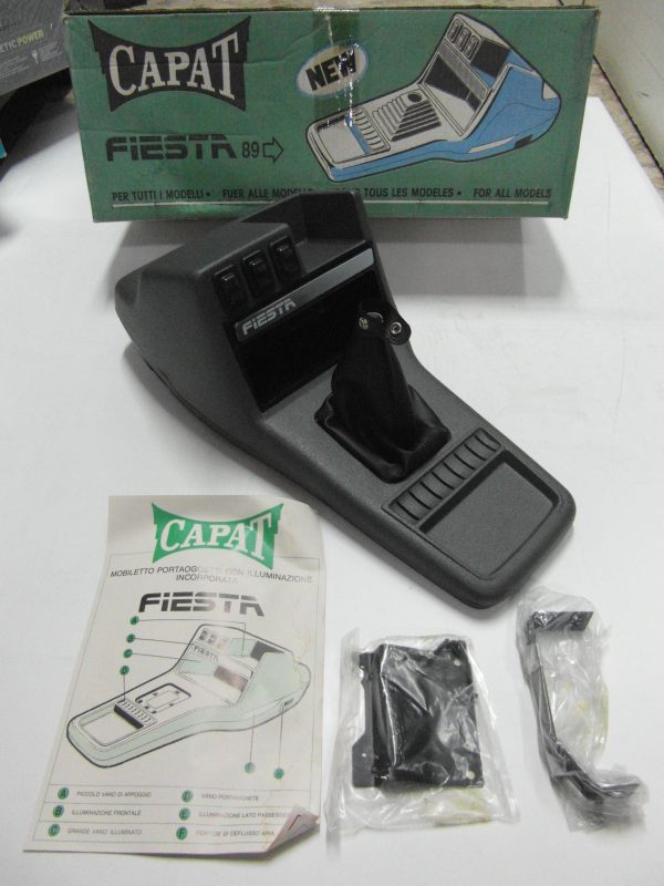 MOBILETTO PORTAOGGETTI AL TUNNEL ILLUMINATO FORD FIESTA 1989-1995
