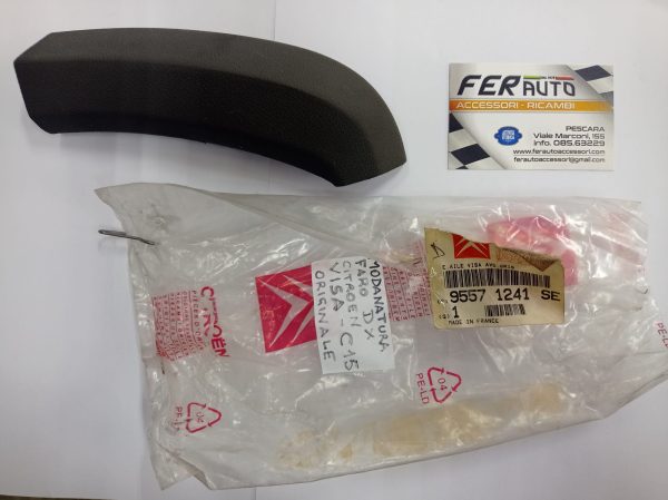 MODANATURA FARO lato Destro per CITROEN VISA - C15 furgone ORIGINALE