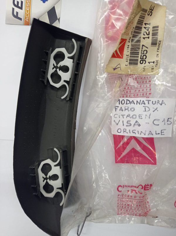 MODANATURA FARO lato Destro per CITROEN VISA - C15 furgone ORIGINALE - immagine 2