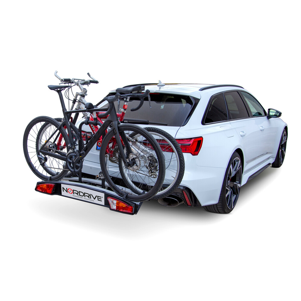 Portabici per gancio traino ELIX 2 bici Nordrive - immagine 7